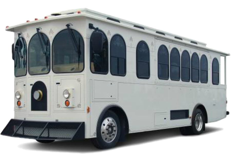 Trolley Bus Hughes Luxury Harvey IL